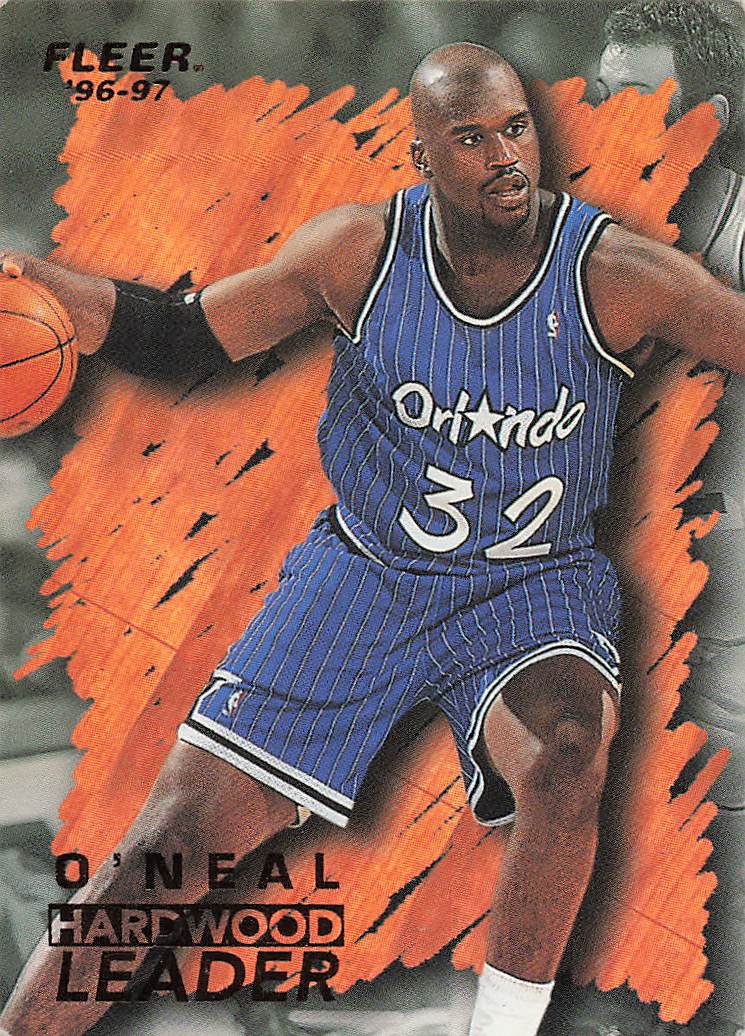 1996-97 Fleer Basketball Shaquille O'Neal #138