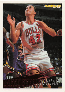 1994-95 Fleer European Basketball Larry Krystkowiak #33