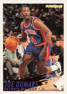1994-95 Fleer European Basketball Joe Dumars #66