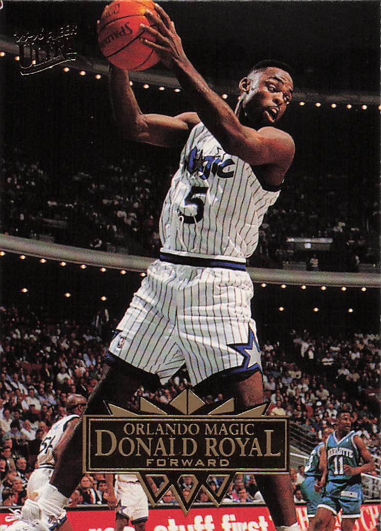 1995-96 Ultra Basketball Donald Royal #127