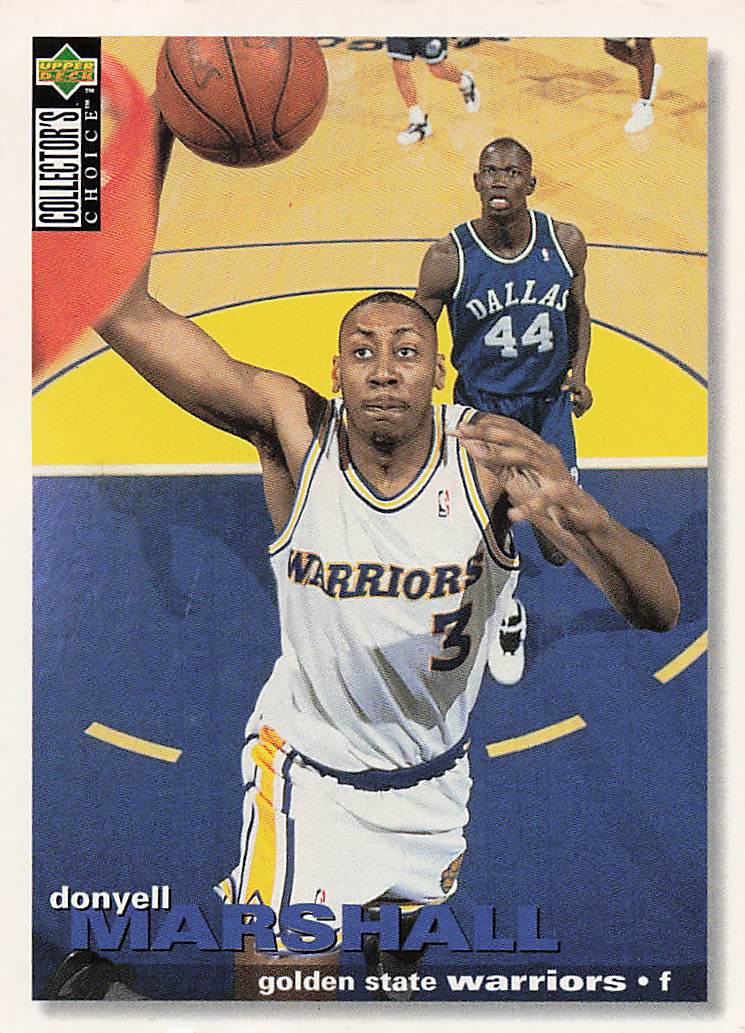 1995-96 Collector's Choice German I Basketball Donyell Marshall #54