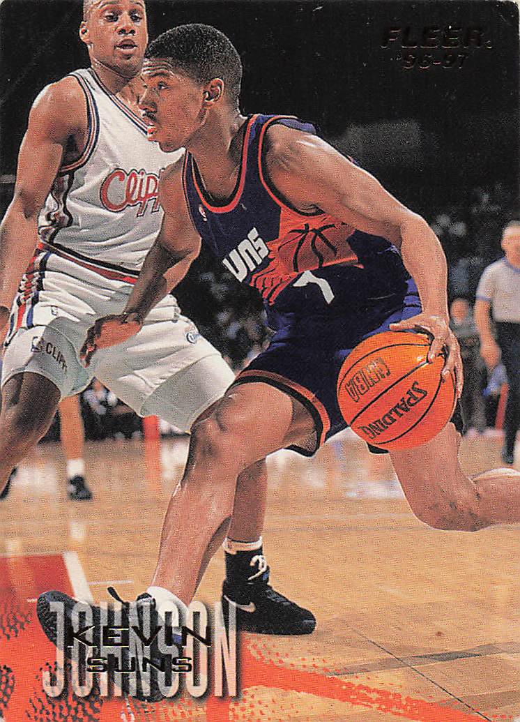 1996-97 Fleer Basketball Kevin Johnson #87