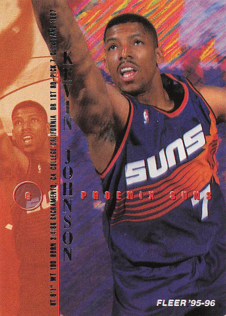 1995-96 Fleer Basketball Kevin Johnson #144