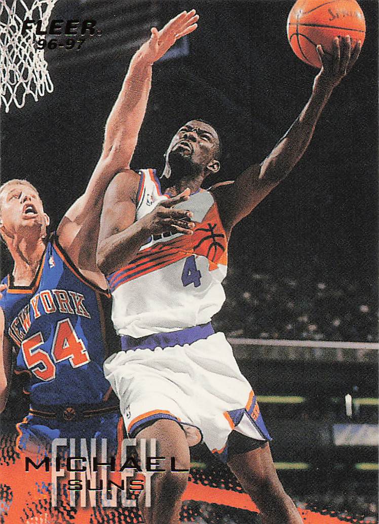 1996-97 Fleer Basketball Michael Finley #86
