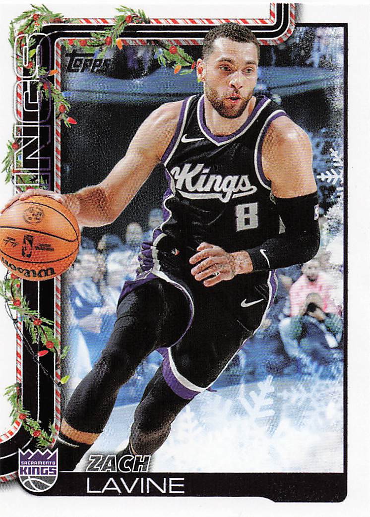 2025-26 Topps Holiday Basketball Zach LaVine #H130