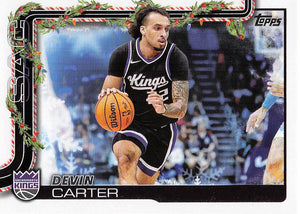 2025-26 Topps Holiday Basketball Devin Carter #H132