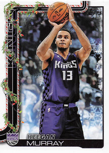 2025-26 Topps Holiday Basketball Keegan Murray #H133