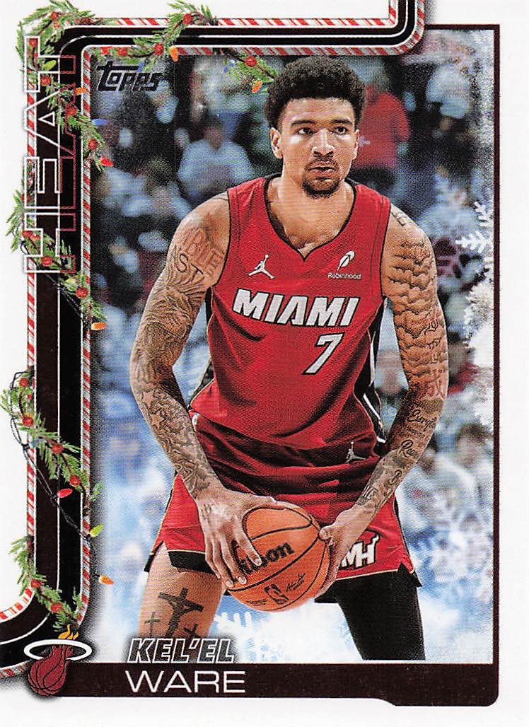 2025-26 Topps Holiday Basketball Kel'el Ware #H59