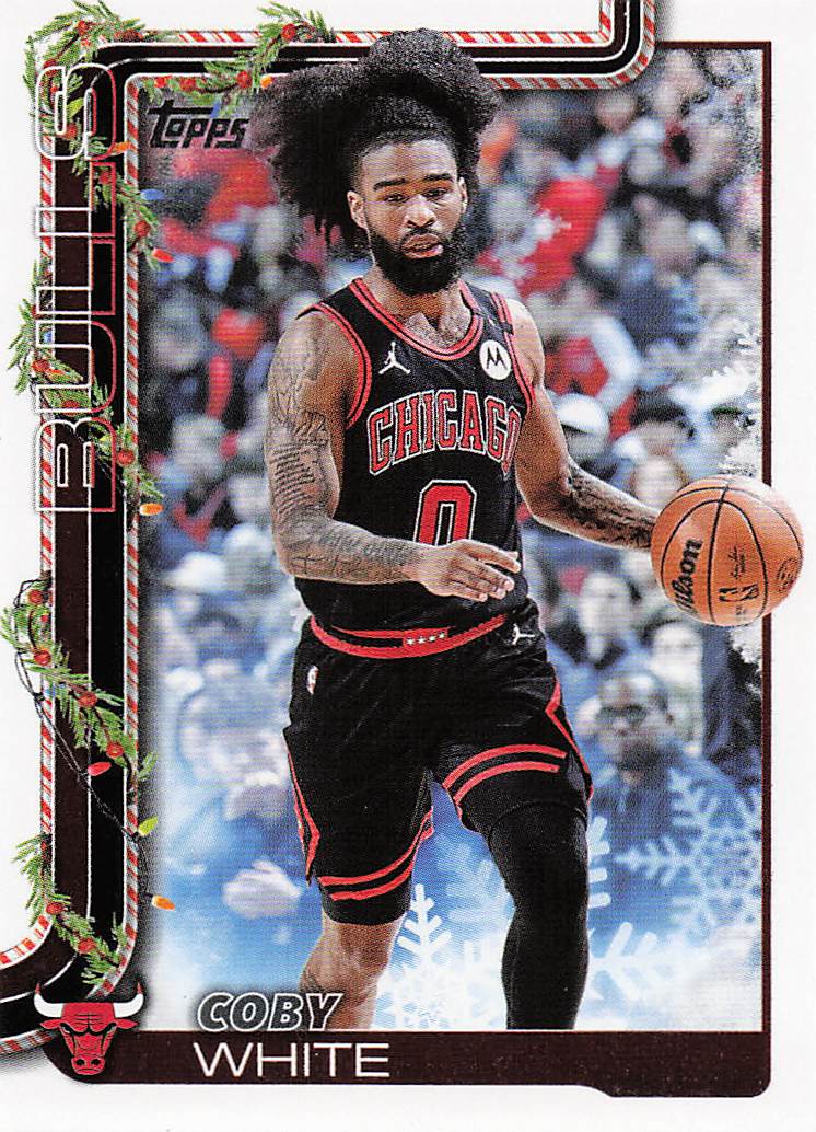 2025-26 Topps Holiday Basketball Coby White #H27
