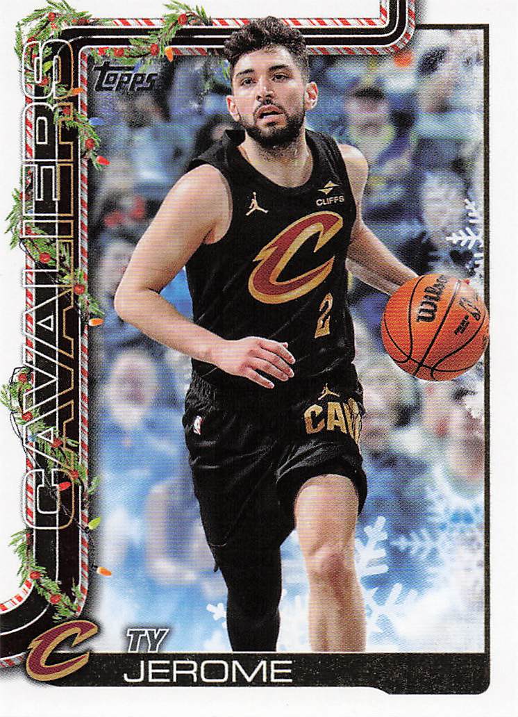 2025-26 Topps Holiday Basketball Ty Jerome #H66