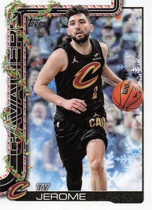2025-26 Topps Holiday Basketball Ty Jerome #H66