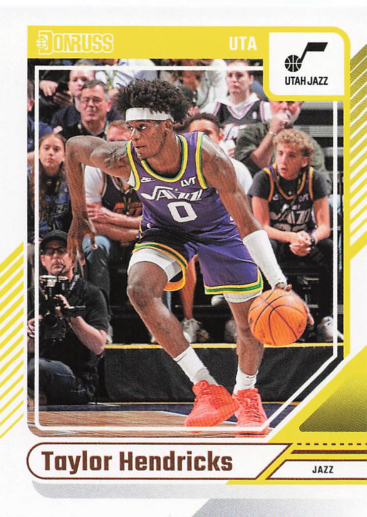 2024-25 Donruss Basketball Taylor Hendricks #84