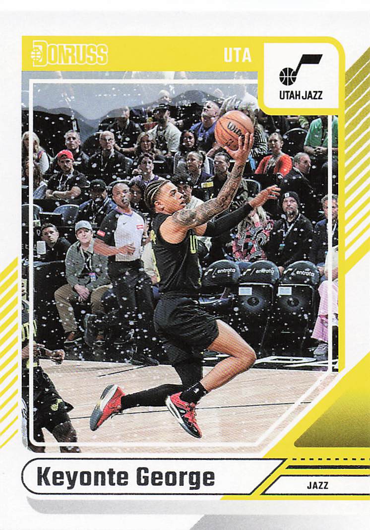 2024-25 Donruss Basketball Winter Keyonte George #47