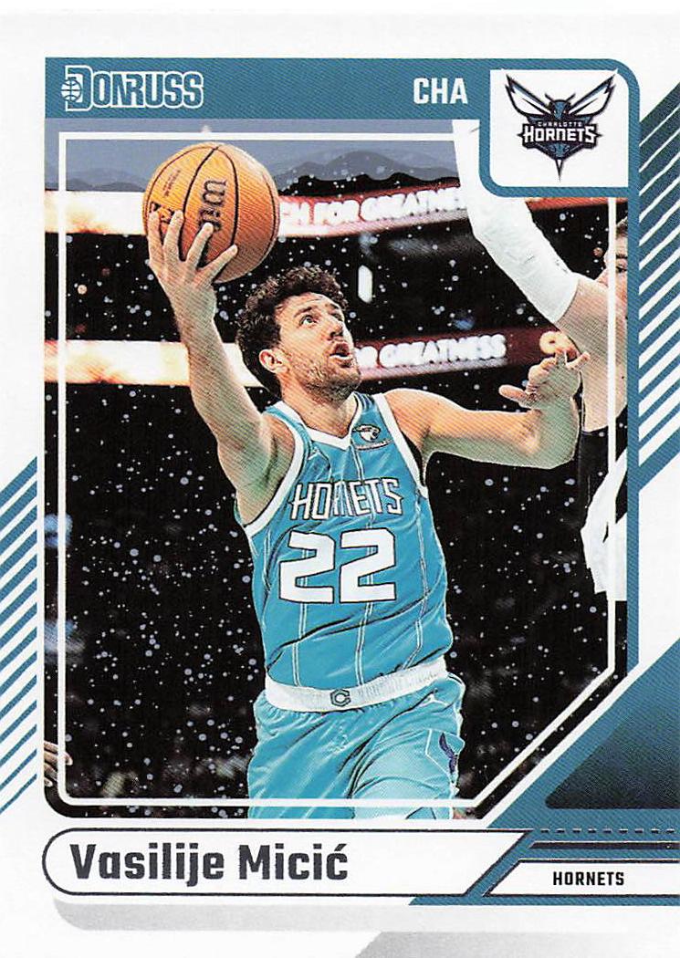 2024-25 Donruss Basketball Winter Vasilije Micic #162