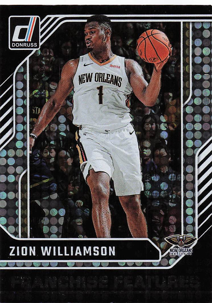 2024-25 Donruss Basketball Franchise Features Disco Zion Williamson #21