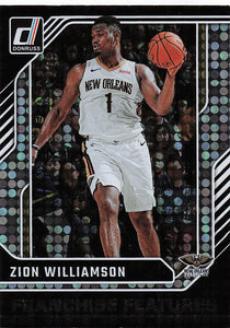 2024-25 Donruss Basketball Franchise Features Disco Zion Williamson #21
