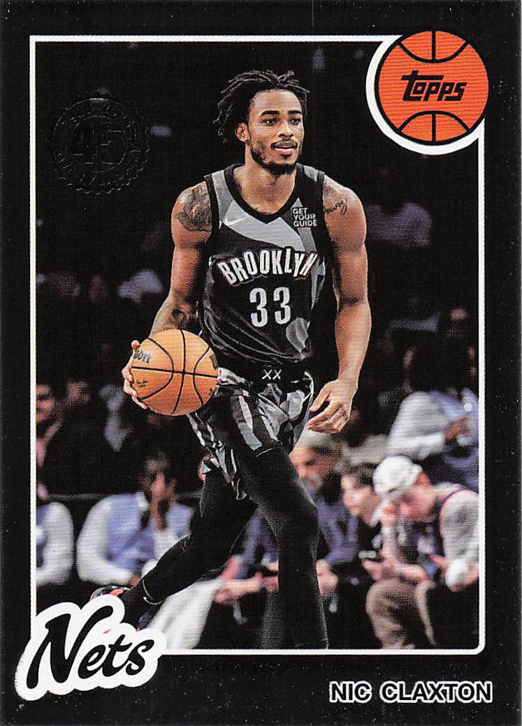 2025-26 Topps Basketball 1980-81 Topps Basketball Nic Claxton #80BK-48