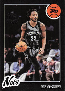 2025-26 Topps Basketball 1980-81 Topps Basketball Nic Claxton #80BK-48