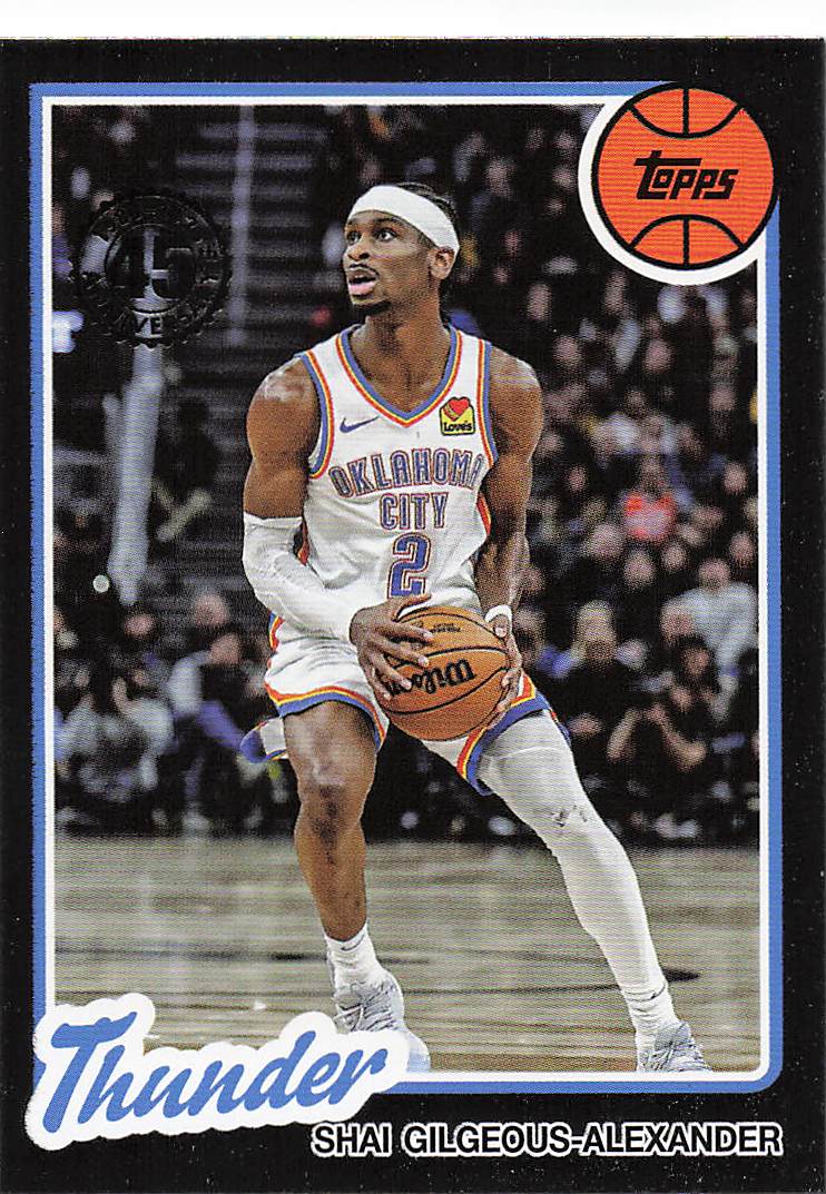 2025-26 Topps 1980-81 Topps Basketball Shai Gilgeous-Alexander #80BK-91