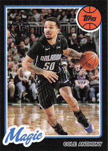 2025-26 Topps Basketball 1980-81 Topps Basketball Cole Anthony #80BK-26