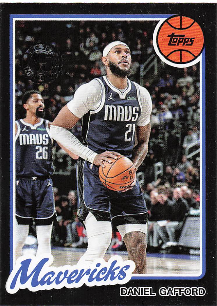 2025-26 Topps Basketball 1980-81 Topps Basketball Daniel Gafford #80BK-10
