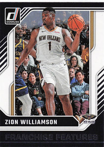 2024-25 Donruss Basketball Franchise Features Zion Williamson #21