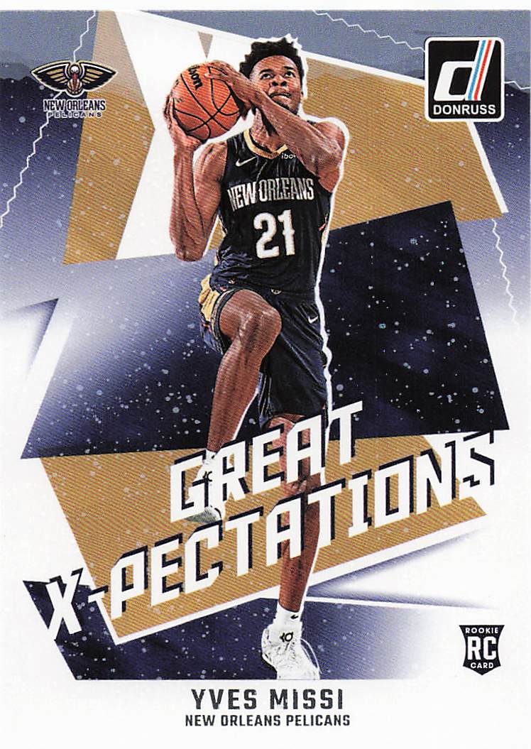 2024-25 Donruss Basketball Great X-Pectations Yves Missi #22