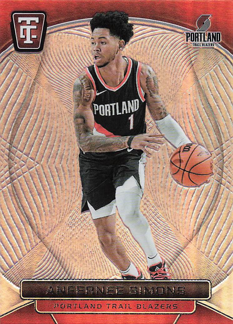 2024-25 Panini Totally Certified Basketball Anfernee Simons #95