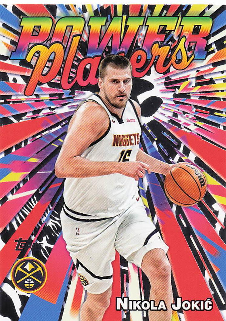 2025-26 Topps Basketball Power Players Nikola Joki? #PP-12