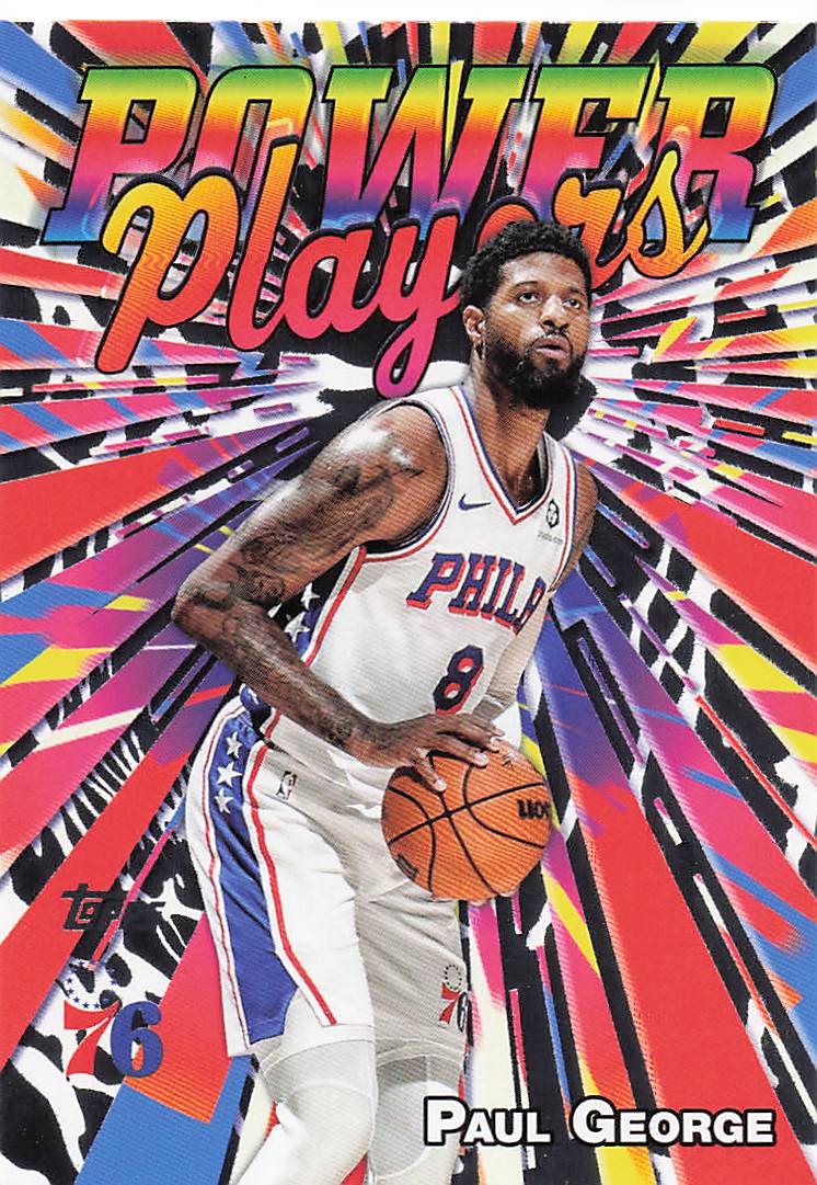 2025-26 Topps Basketball Power Players Paul George #PP-11
