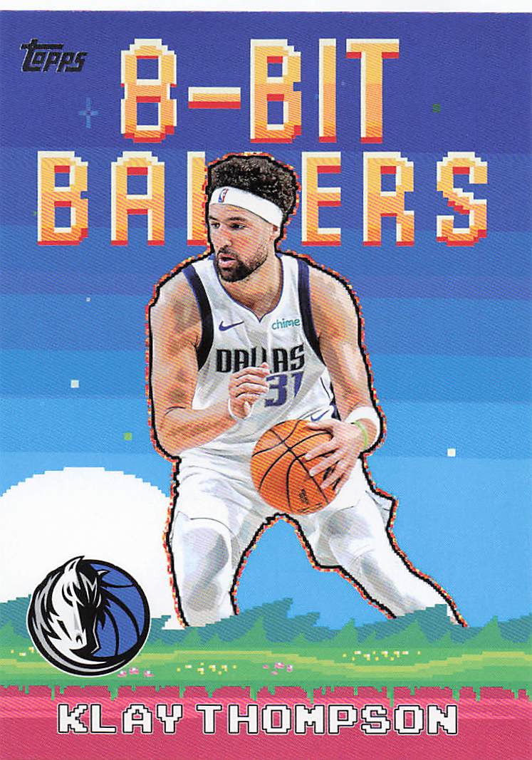 2025-26 Topps Basketball 8-Bit Ballers Klay Thompson #8B-15