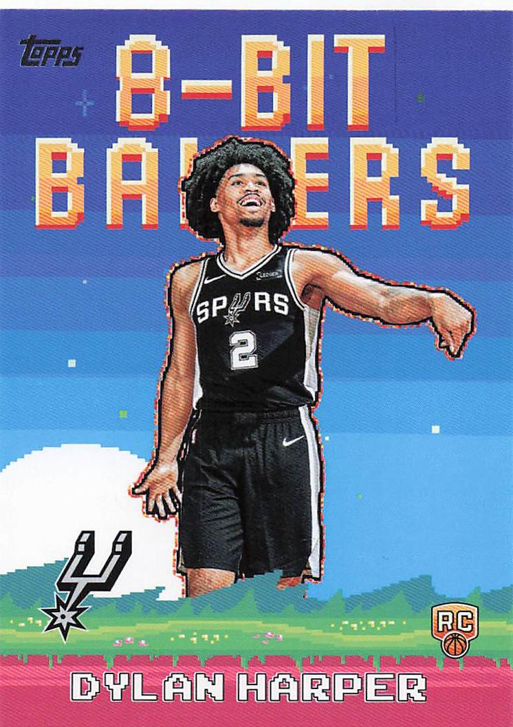 2025-26 Topps Basketball 8-Bit Ballers Dylan Harper #8B-32