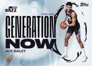 2025-26 Topps Basketball Generation Now Ace Bailey #GN-5