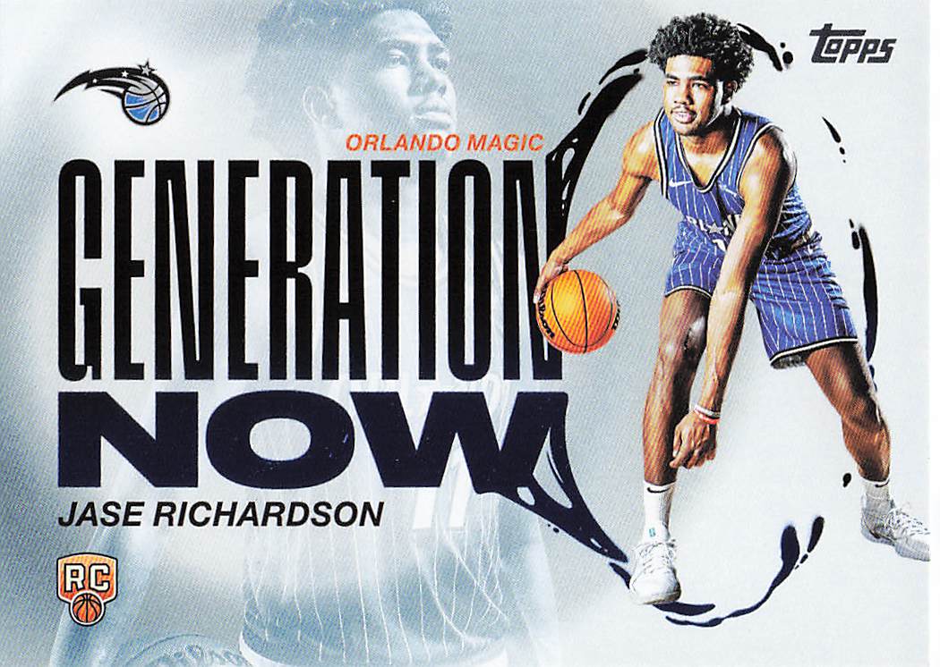 2025-26 Topps Basketball Generation Now Jase Richardson #GN-25