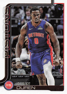 2025-26 Topps Basketball Jalen Duren #41