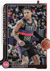 2025-26 Topps Basketball Marcus Sasser #46