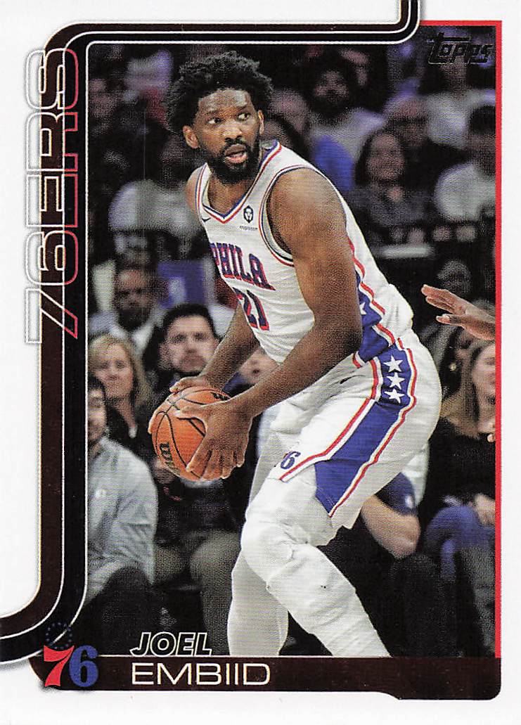 2025-26 Topps Basketball Joel Embiid #22