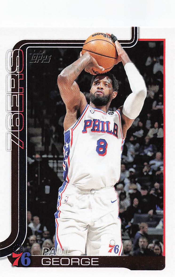 2025-26 Topps Basketball Paul George #23