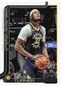 2025-26 Topps Basketball Myles Turner #49