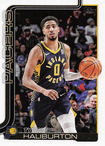 2025-26 Topps Basketball Tyrese Haliburton #47