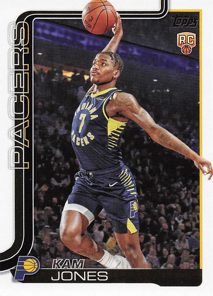 2025-26 Topps Basketball Kam Jones #239 Rookie