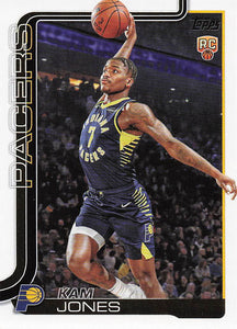 2025-26 Topps Basketball Kam Jones #239 Rookie