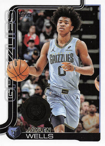 2025-26 Topps Basketball Jaylen Wells #183