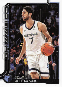2025-26 Topps Basketball Santi Aldama #187