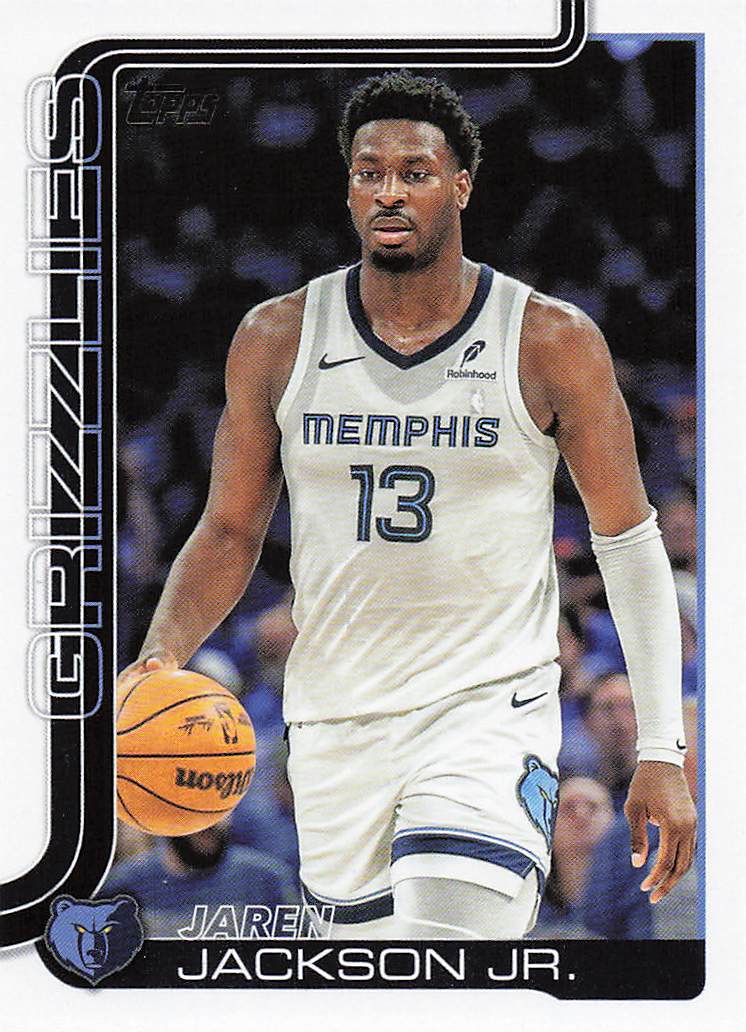 2025-26 Topps Basketball Jaren Jackson Jr. #184