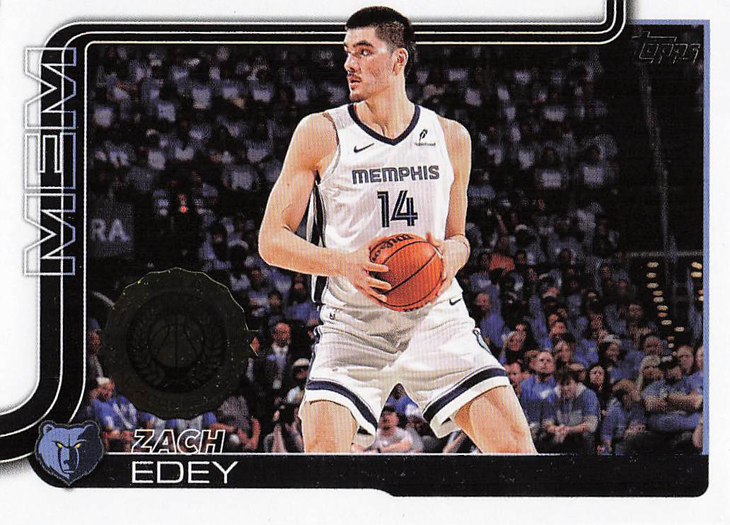 2025-26 Topps Basketball Zach Edey #186