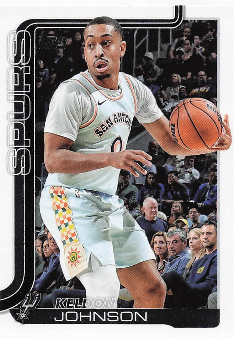 2025-26 Topps Basketball Keldon Johnson #200