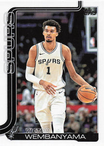 2025-26 Topps Basketball Victor Wembanyama #195