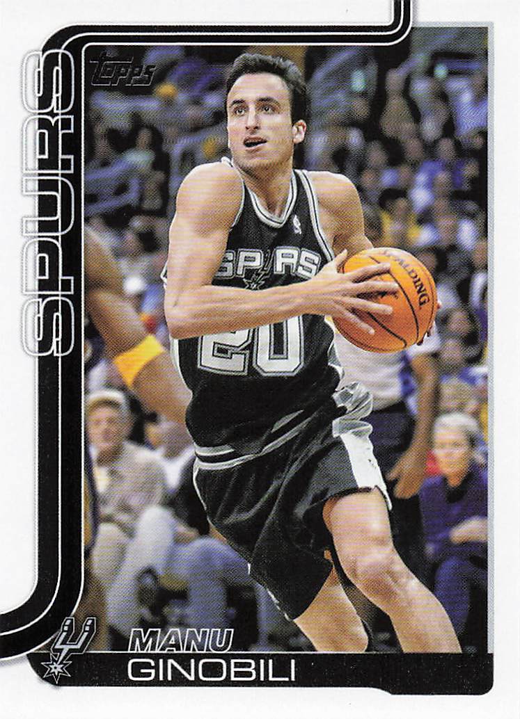2025-26 Topps Basketball Manu Ginobili #262