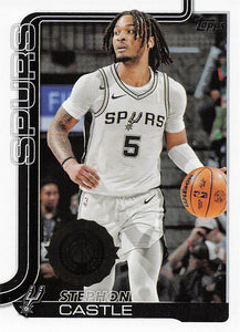 2025-26 Topps Basketball Stephon Castle #197